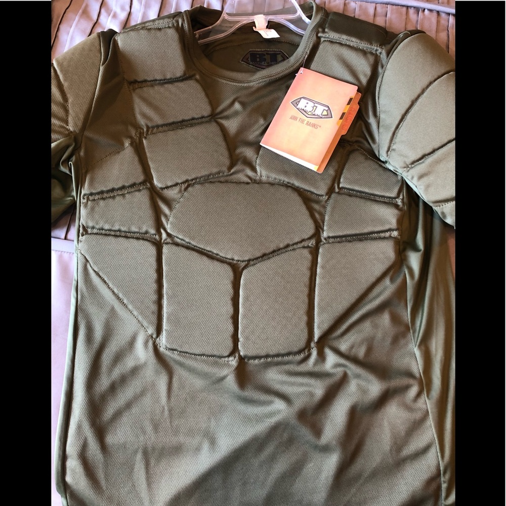 Battle Tested Paintball Protective Shirt - One Size Olive Green